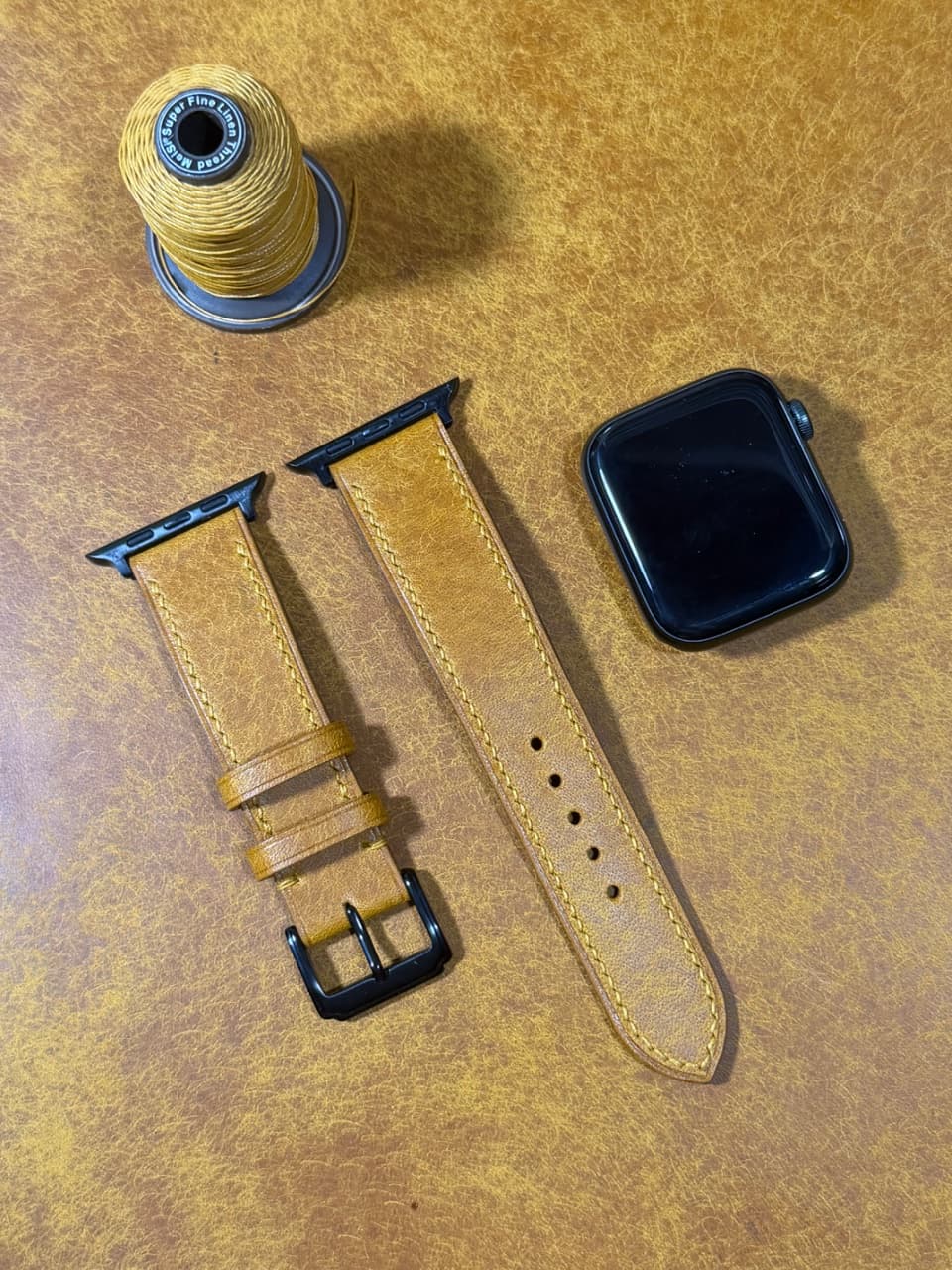 Handmade Leather Apple Watch Band