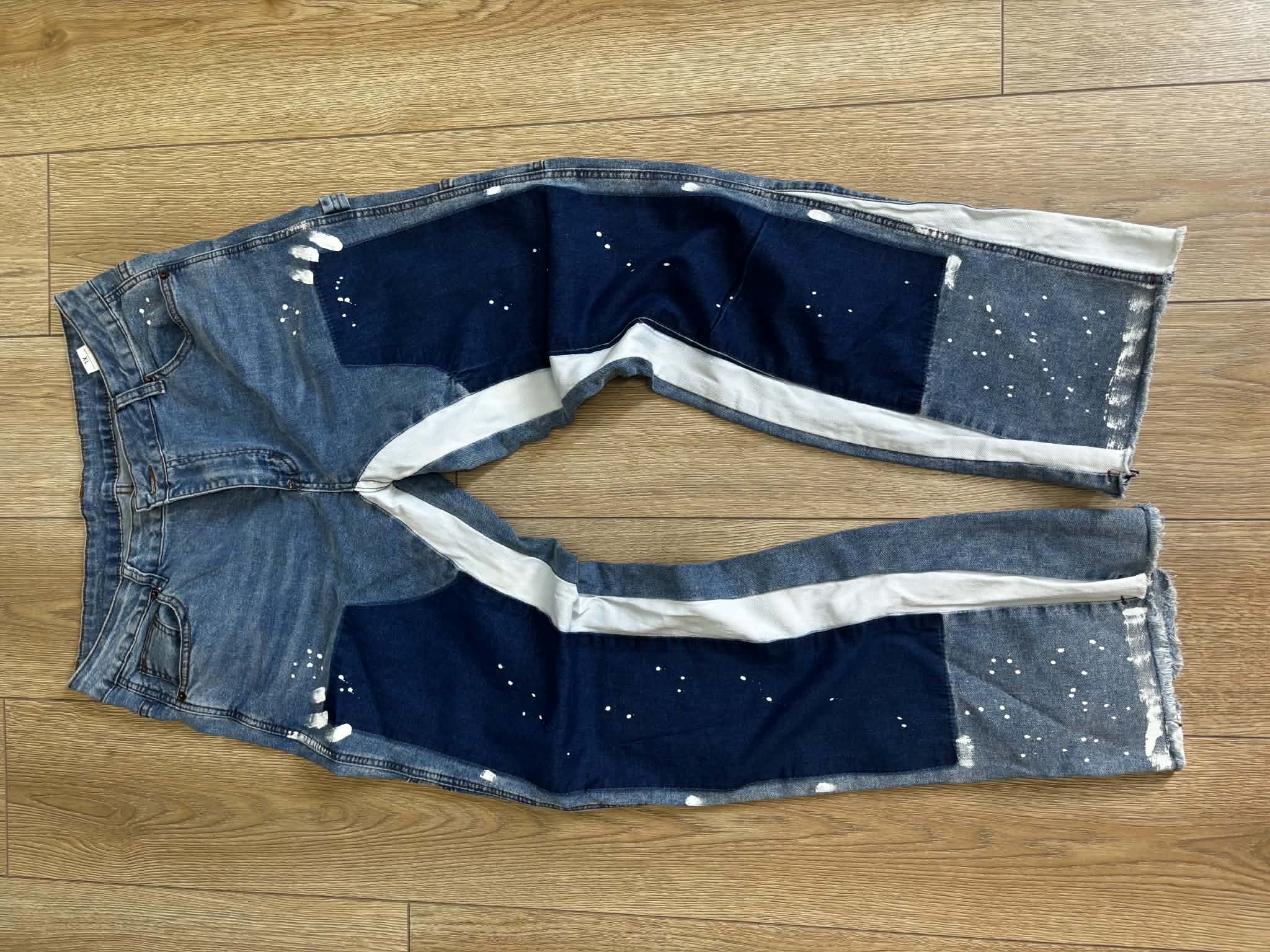 fleared jeans